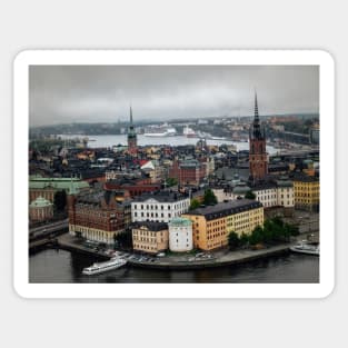 Rainy Stockholm Sticker